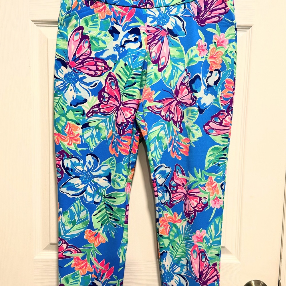 Lilly Pulitzer Luxletic Vibrant Floral Pants - Picture 5 of 9